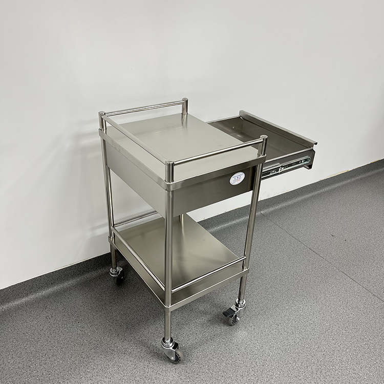 不锈钢治疗车XD-207